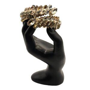 Crystal Clamper Cuff Bracelet, Banana Republic
